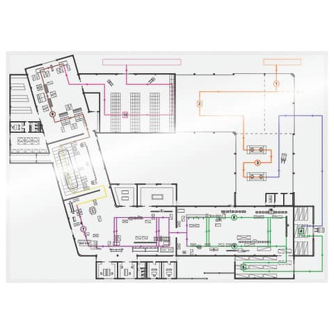 Pouches per plastificatrici Leitz iLam con UDT 2x125 µm in EVA A4 21,6x30,3 cm Conf. 100 pezzi - 74810000